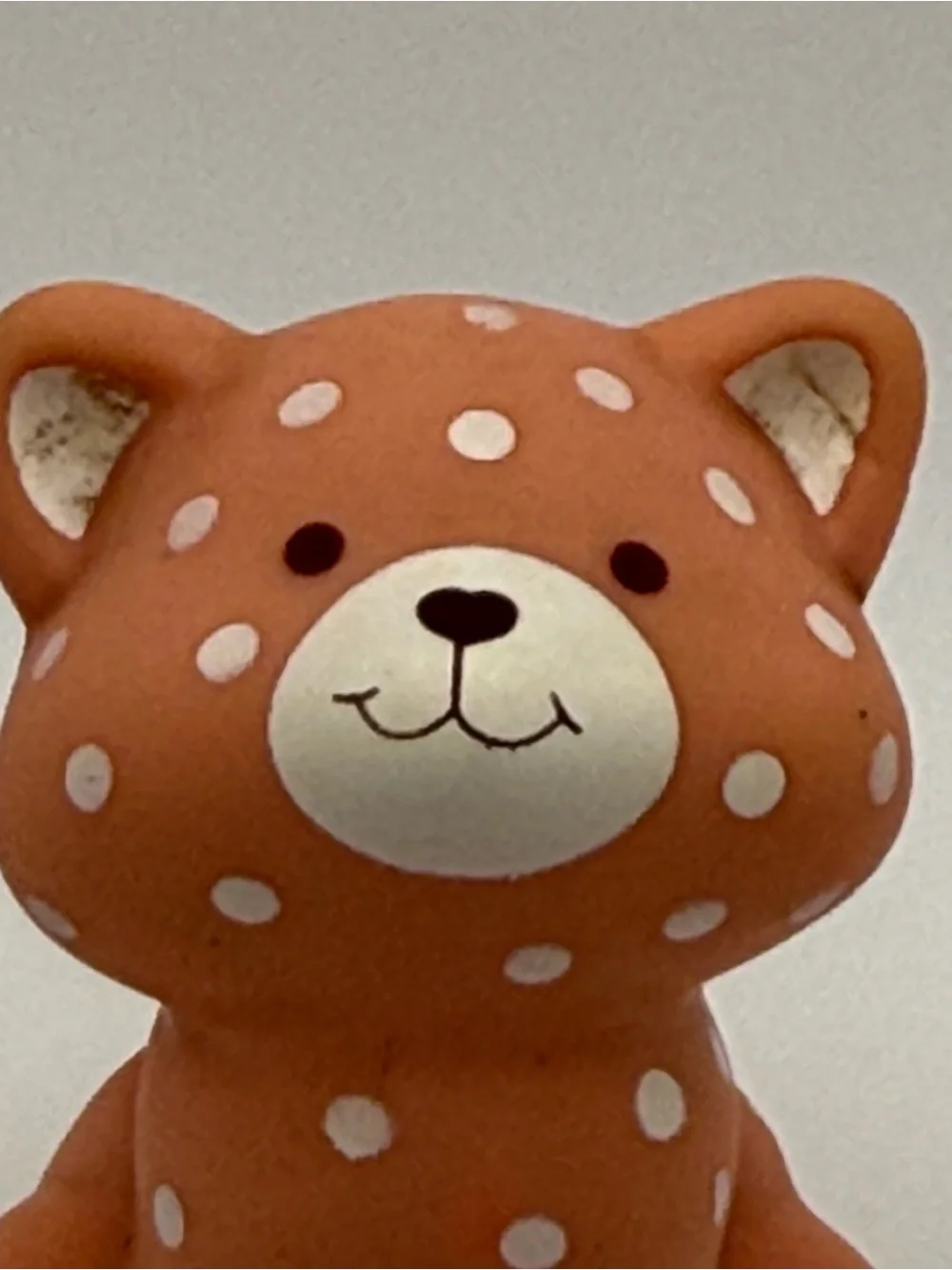 1982 Vintage Strawberry Shortcake Doll Pet Custard the Cat Mini Figure 2”